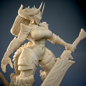 Head Warrior by Mad&#39;s Minis - Printed Resin Miniatures