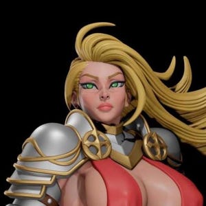 Female Knight Resin Print | Unpainted