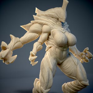 Hive Berserker by Mad&#39;s Minis - Printed Resin Miniatures