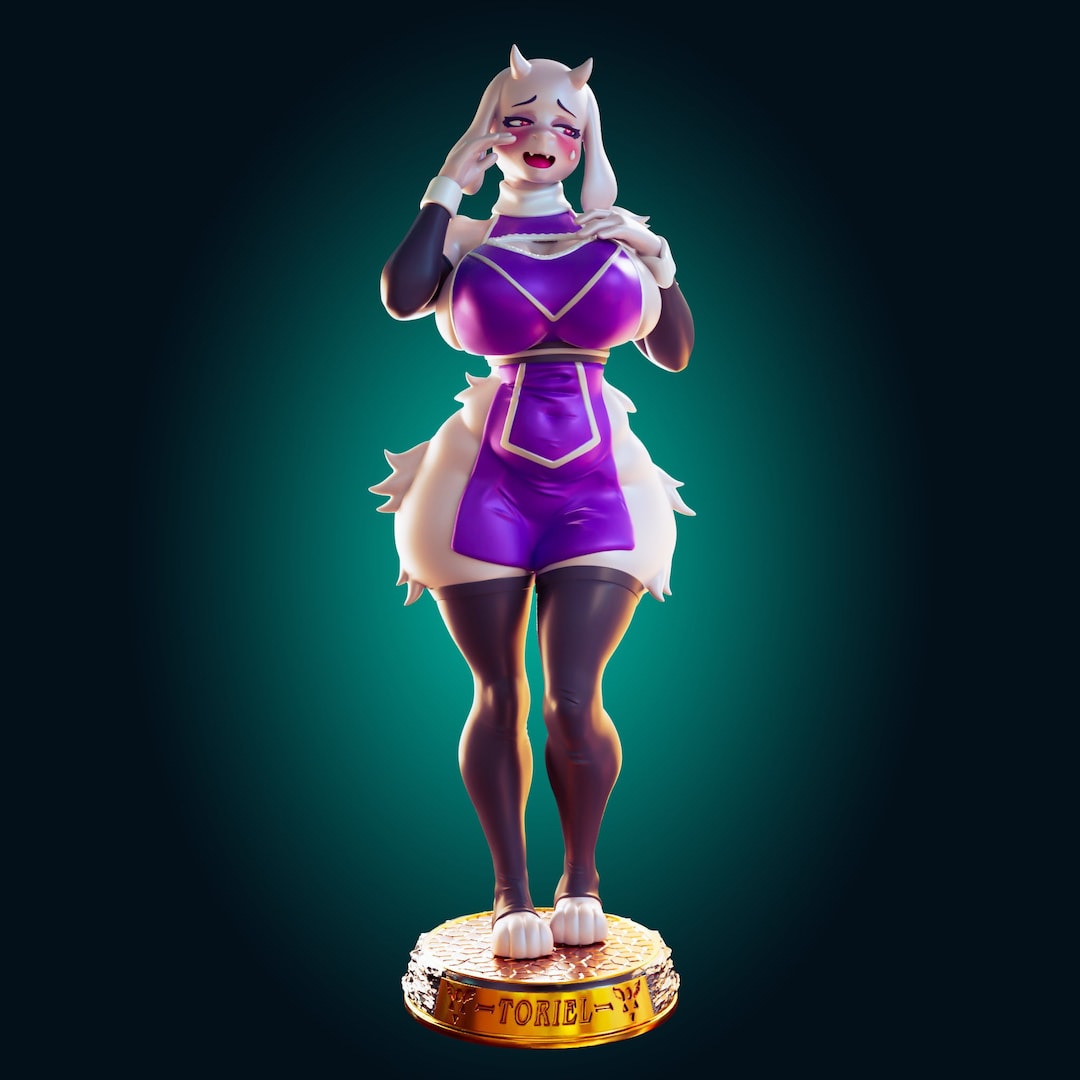 Thicc Toriel Resin Print | Unpainted - Etsy UK