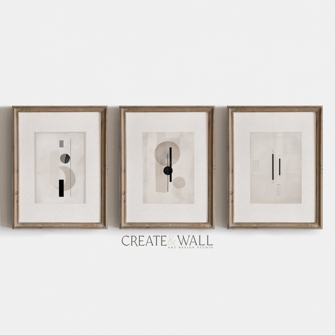 Boho Art Prints Black and White Art Gallery Wall Set Prints Digital ...