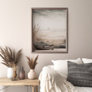 Pampas Print Earth Tones Art Neutral Gallery Wall Bar Cart Art Earthy Wall Art Home Decor Boho Prints Bold Black Beige Wall Art Canvas