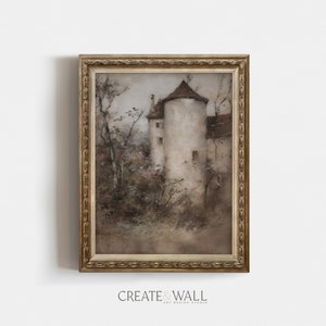 Vintage Poster Nature Painting Watercolor Print Set Wall Art Canvas Nature Painting Antique Decor