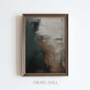 Zen Wall Art Earth Tone Wall Art Large Wall Décor Watercolor Landscape Earth Tones Art Wall Sculpture Japandi Print Watercolor Set