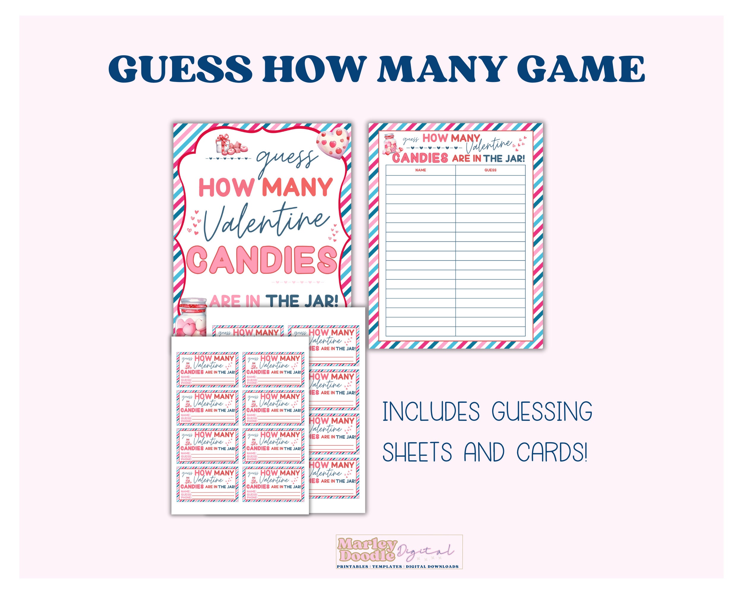 Printable Valentines Day Activities and Games, Classroom Valentine ...