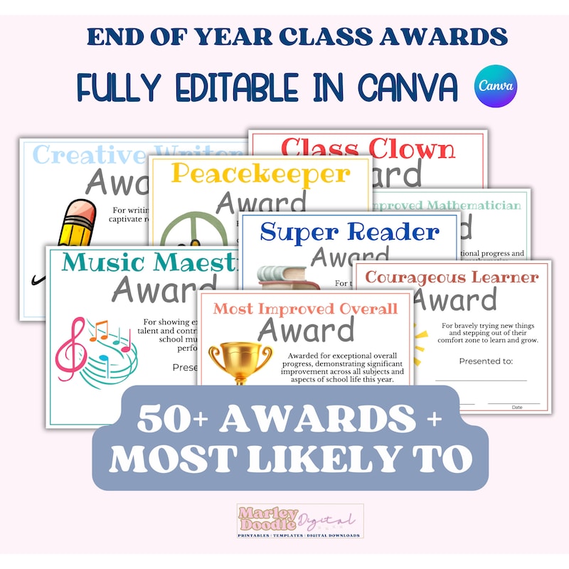 Preschool Awards - Etsy