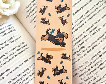 Cute Bookmark Dog Bookmark Dachshund Bookmark Animal Bookmark Gift for Readers Book Lovers Dog Lovers Book Accessories Dog Mom Gift