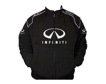 Infiniti Black Racing Jacket | Black | nascar racing | racing jacket | vintage jacket | sport Jacket | Bomber Jacket | F1 jacket