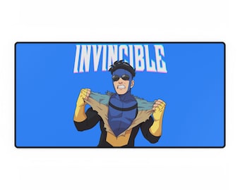 Invincible Superhero Schreibtischmatte: Comic inspiriertes Gaming Dekor