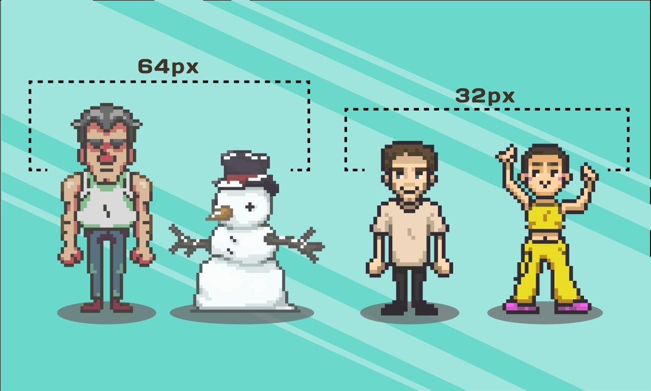 Pixel Characters 32*32px