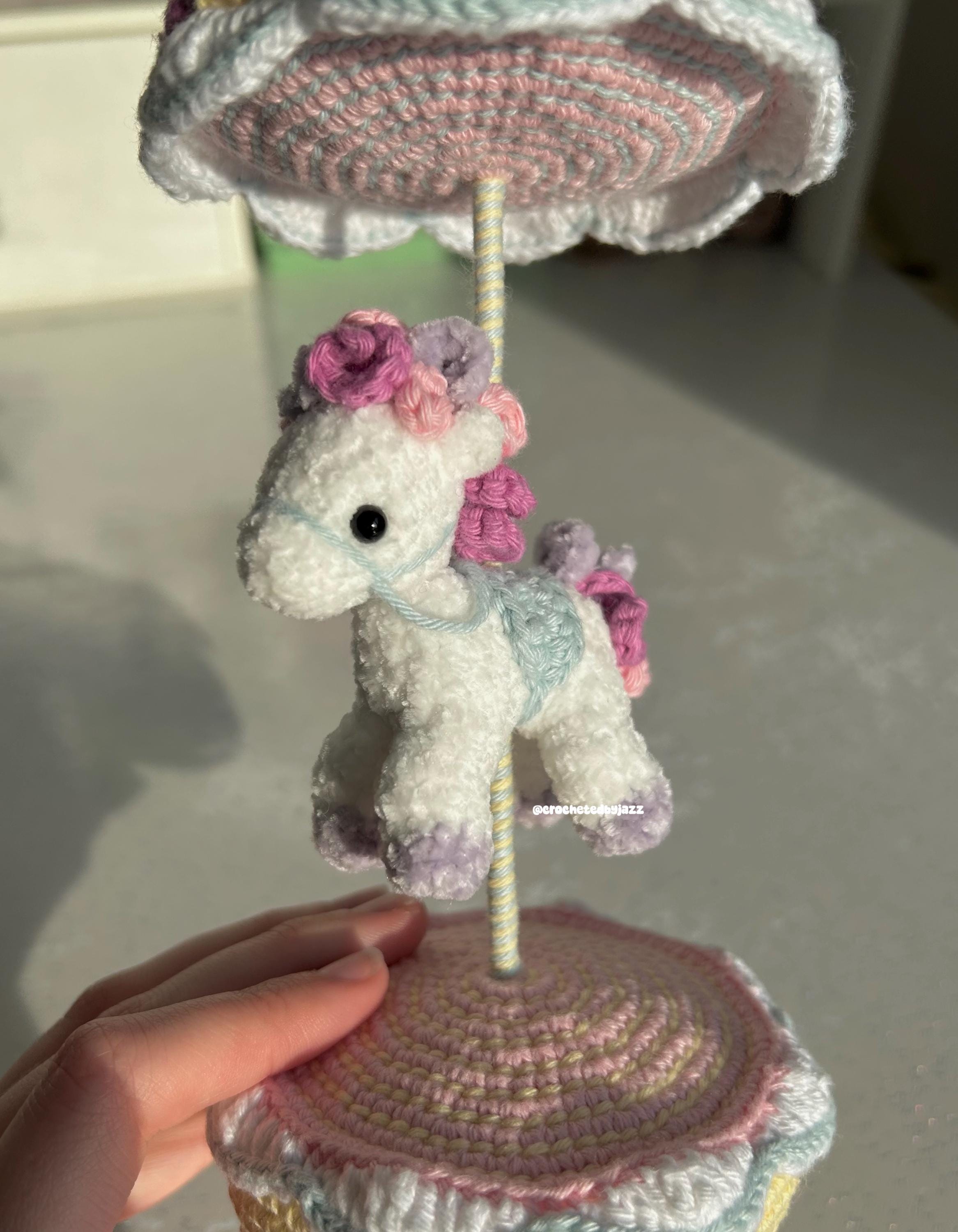 Baby Horse Carousel Crochet Pattern ONLY PDF File Amigurumi Plush ...