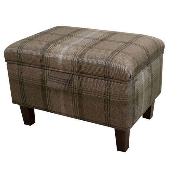 Chocolate brown pouffe discount