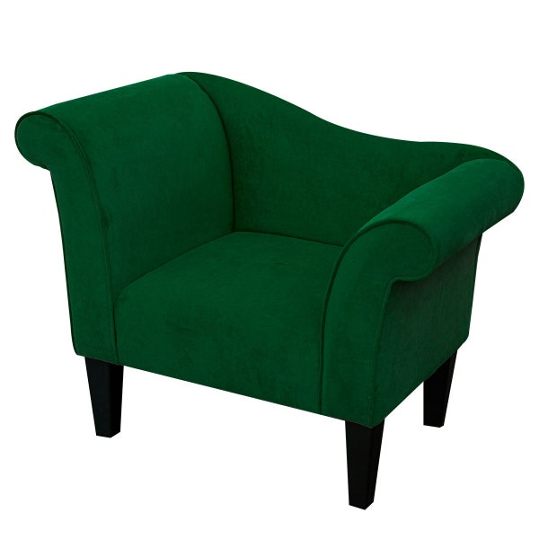 Green Velvet Chair Etsy UK