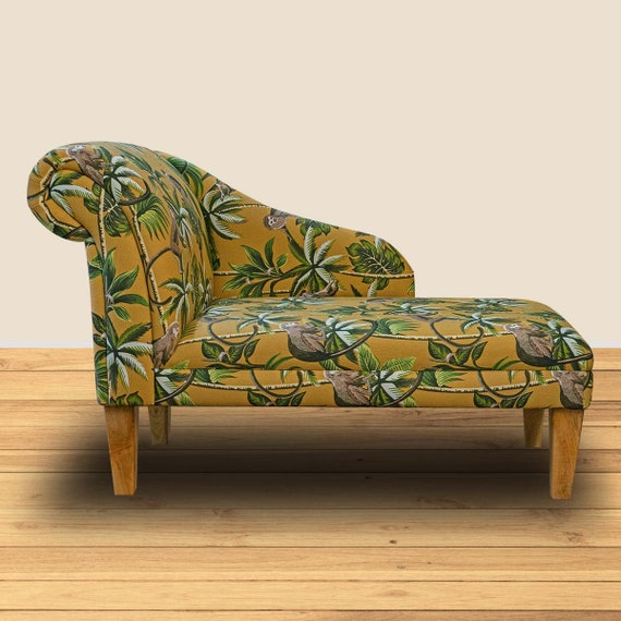 Ochre chaise longue discount