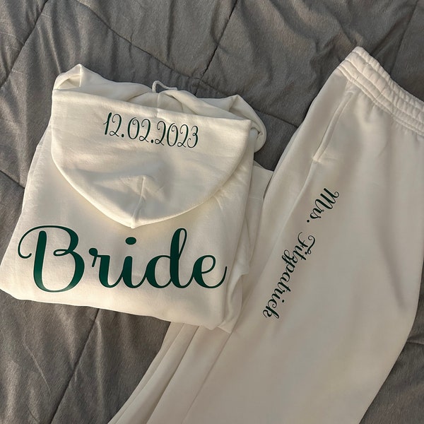 Bridal Sweatsuits Etsy