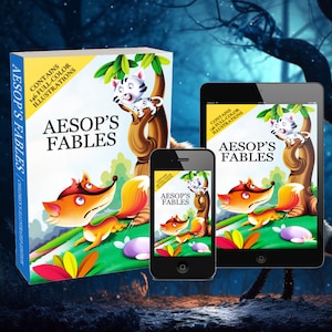 Classic Stories: Aesop's Fables - Bedside Reading, Primary School eBook. Morality Lessons, Folklore Wisdom, and Inspiring Stories