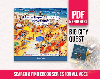Big City Quest: Search and Find Book for Kids and Adults (ePub & PDF)