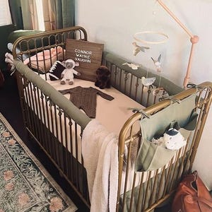 Olive green baby bedding hotsell