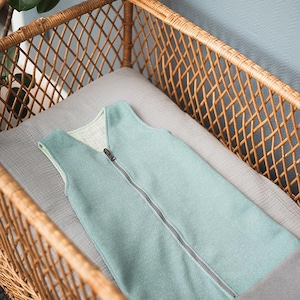 Baby Sleeping Bag: Muslin & Fleece Knit Sleep Sack (0-18 Months)