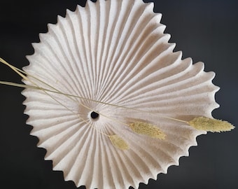 Jarrón de cerámica hecho a mano: decoración minimalista wabi sabi escultural