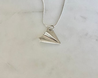 Paper Airplane Necklace | Taylor Swift Charm Necklace | Eras Tour Charm Necklace | Multiple Styles Available