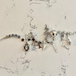 Eras Custom Charm Bracelet Choose Your Own Charms image 1