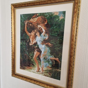 Hand stitched goblen