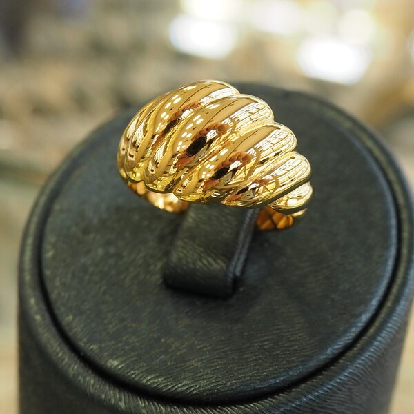 22k Gold Ring - Etsy