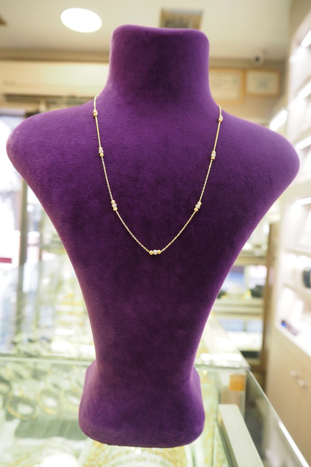 14k Solid Gold Necklace 14k Solid Gold Pendant Gift for Her Etsy