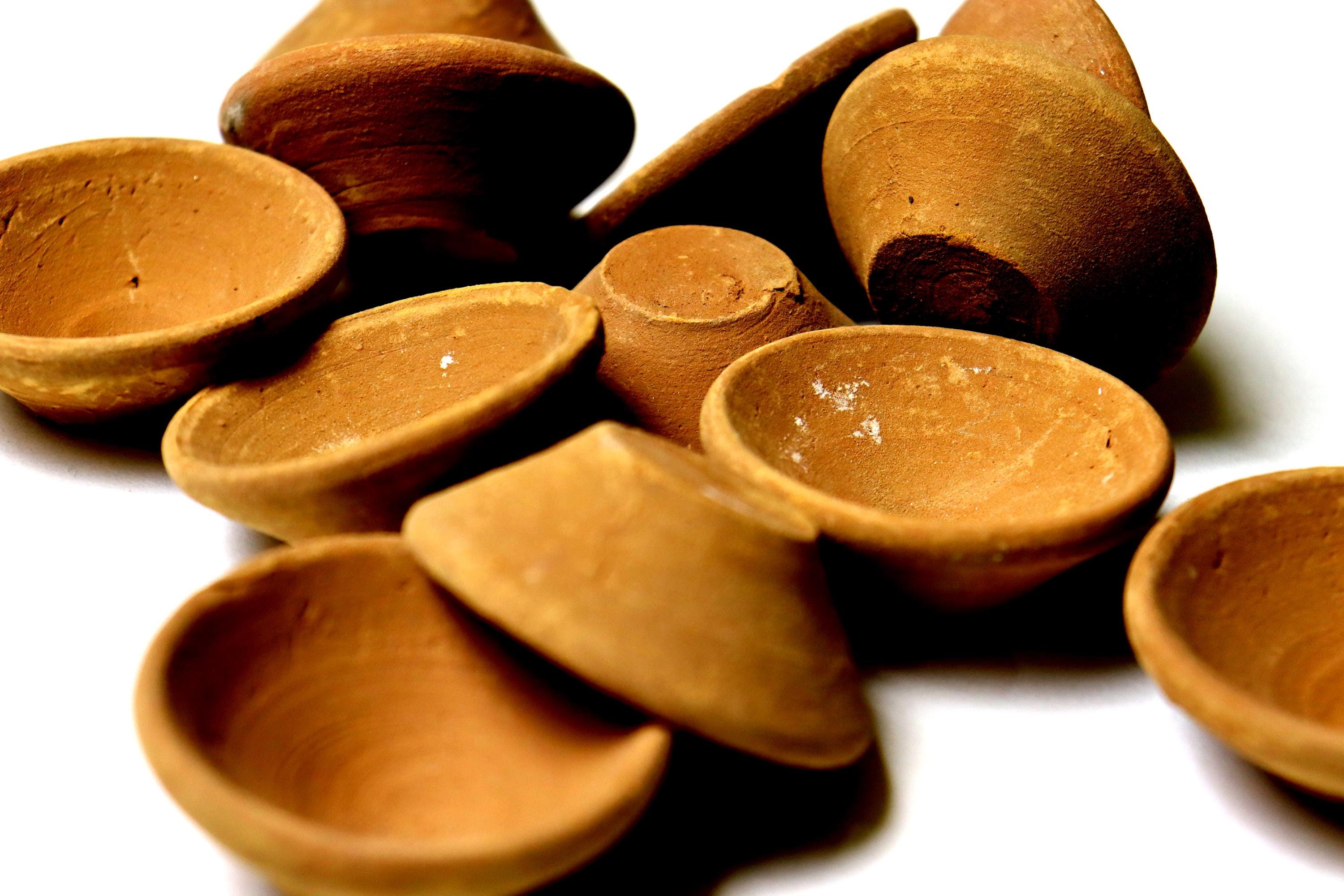 Mud/Mitti Clay lamp-Deepak/Diyas