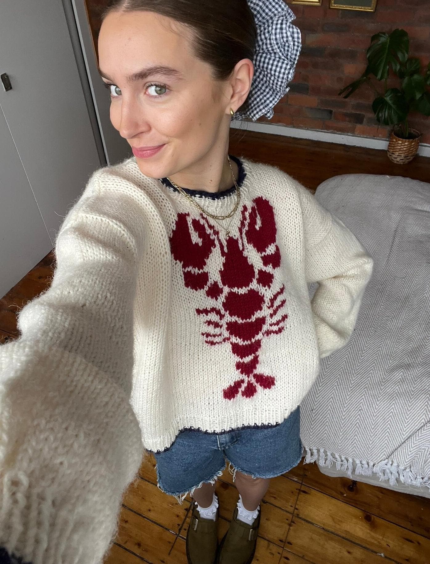 The Sebastian Sweater - Knitting Pattern - Lobster Jumper