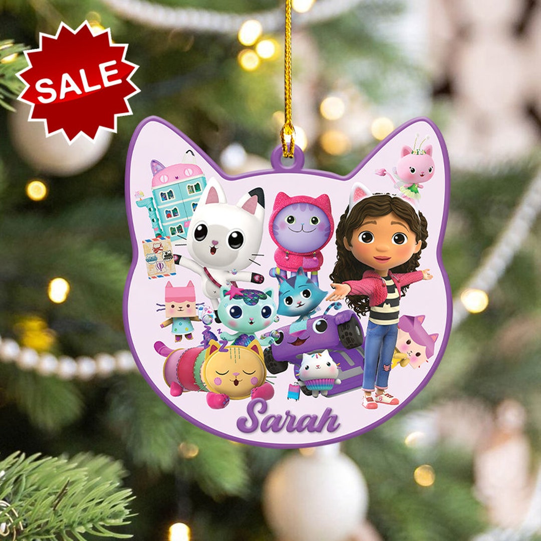 Personalized Gabby Ornament Gabby's Dollhouse Ornament Etsy