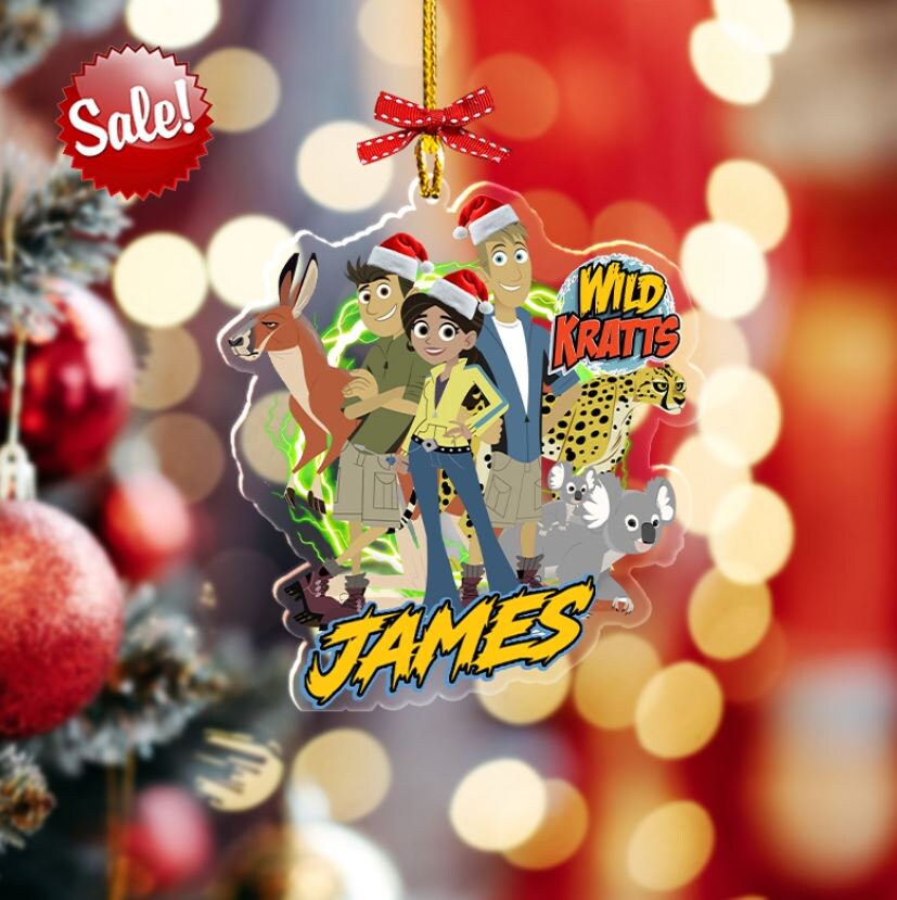 Wild Kratts Christmas Ornament 