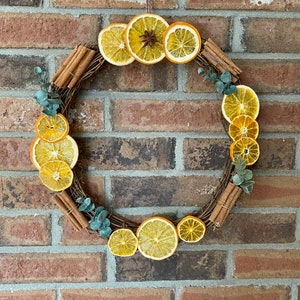 Dried Citrus Wreath| House Decor|