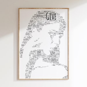 Wedding Song Lyrics from Photo Personalized First Dance Favorite Song Print 1st Anniversary Custom Sign Christmas Gift Art