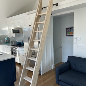 Handcrafted loft ladder