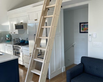 Handcrafted loft ladder