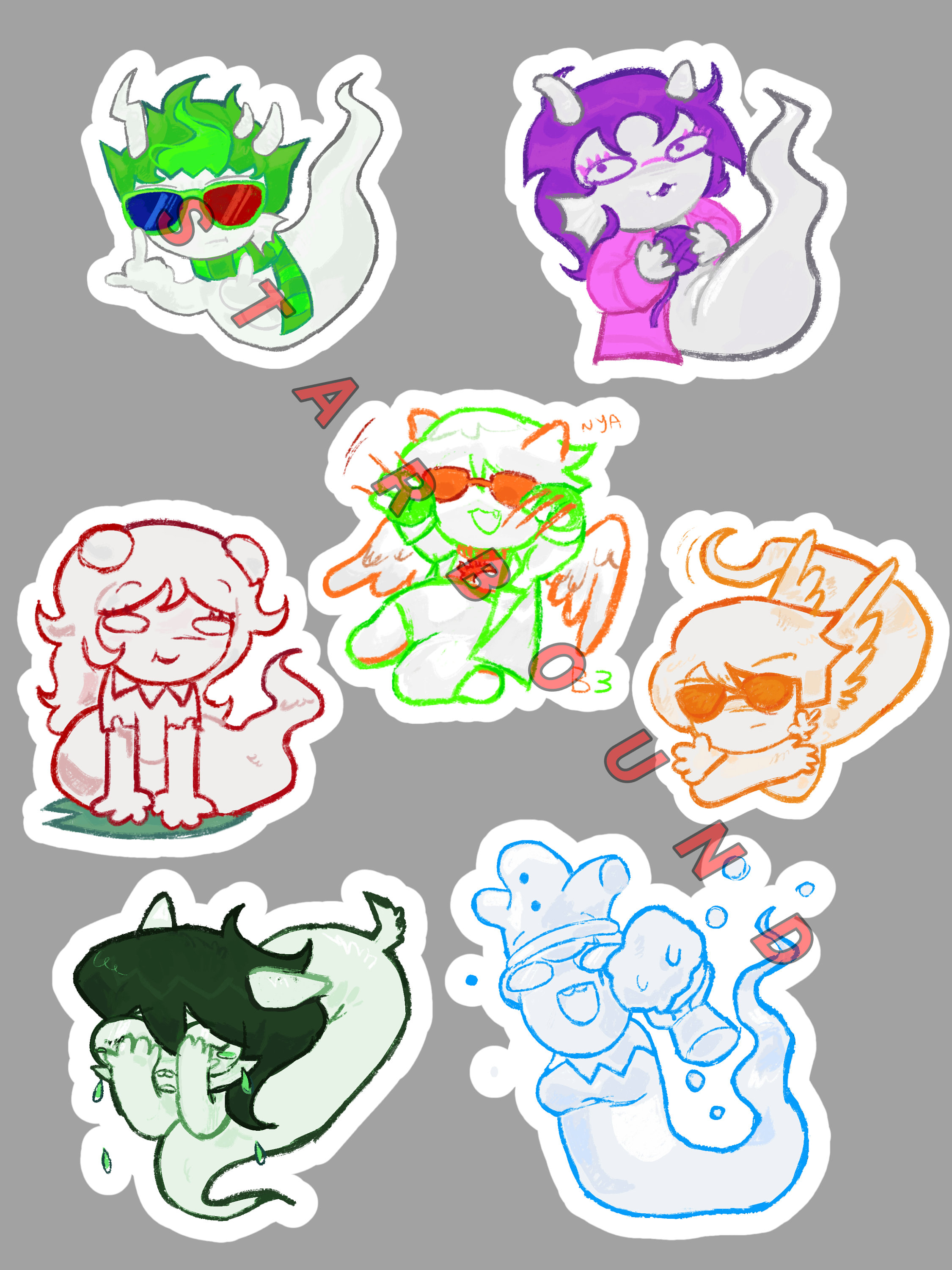 Homestuck W.I.P.s, image size:2250x3000