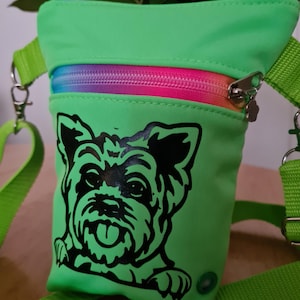 Gürteltasche, Gassitasche, Gassi Tasche, Umhängetasche, Bauchtasche, Hund, Leckerlietasche, Geschenkidee, Hundebesitzer, Kotbeutelhalter