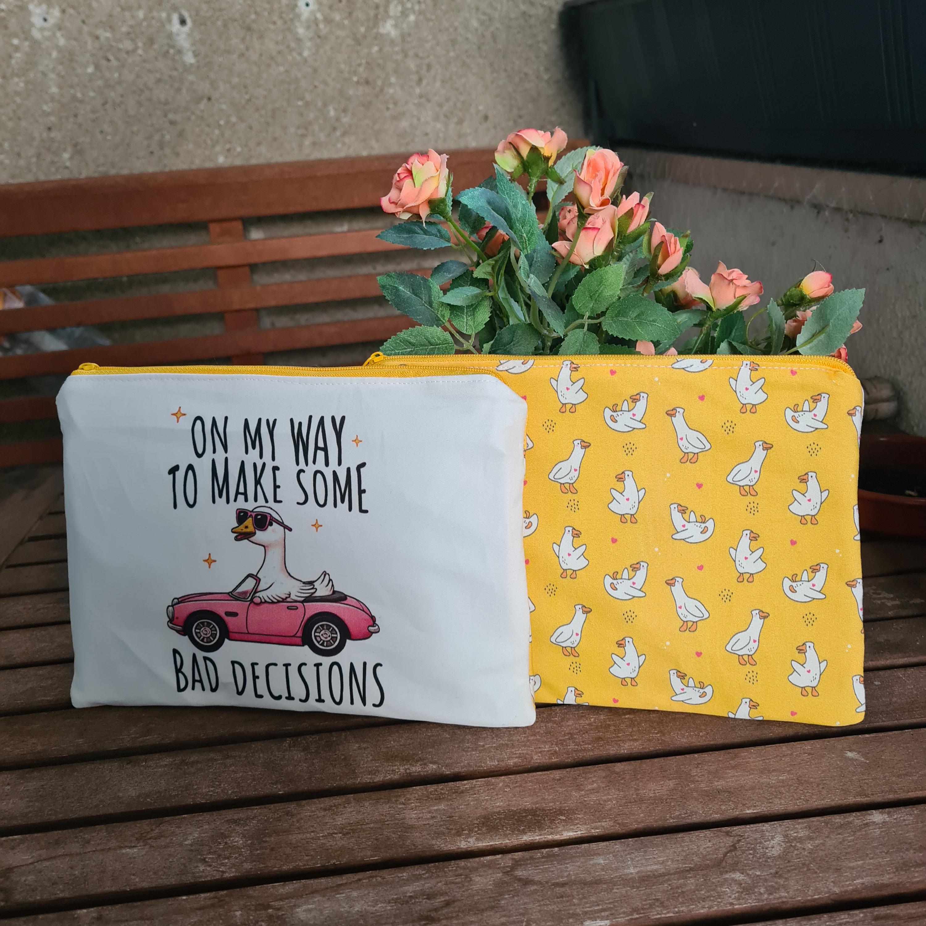 Trashy And Sassy Kosmetiktasche „OOwum“ – Witziges Design, Reißverschluss, Ca. 20x14 Cm, Perfekt Für Unterwegs