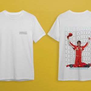 Formula 1 Historic Champion Kimi Raikkonen T-Shirt