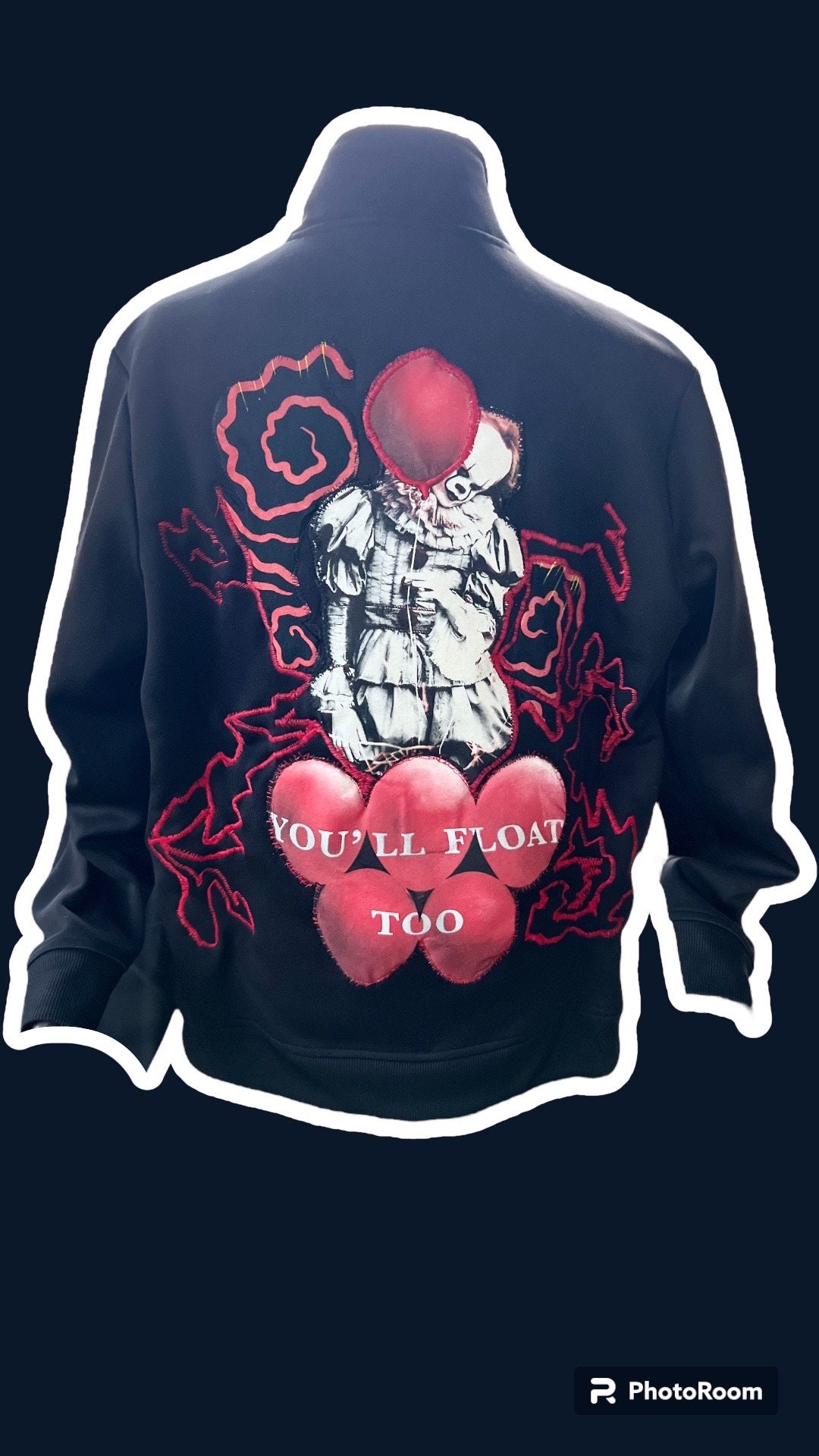 Pennywise The Clown, It Movie, Horror-Core, chaqueta con apliques ...