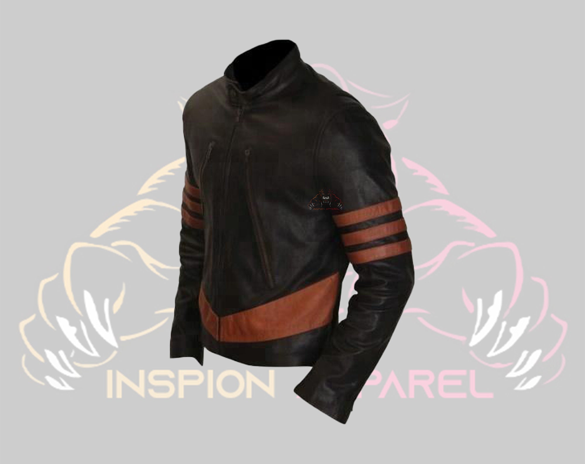 Xmen Wolverine Leather Jacket Xmen Wolverine Leather Jacket Etsy
