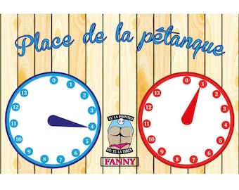 Petit Compteur De Points Pour La Pétanque En Bois – De 0 à 13, Fabriqué En France