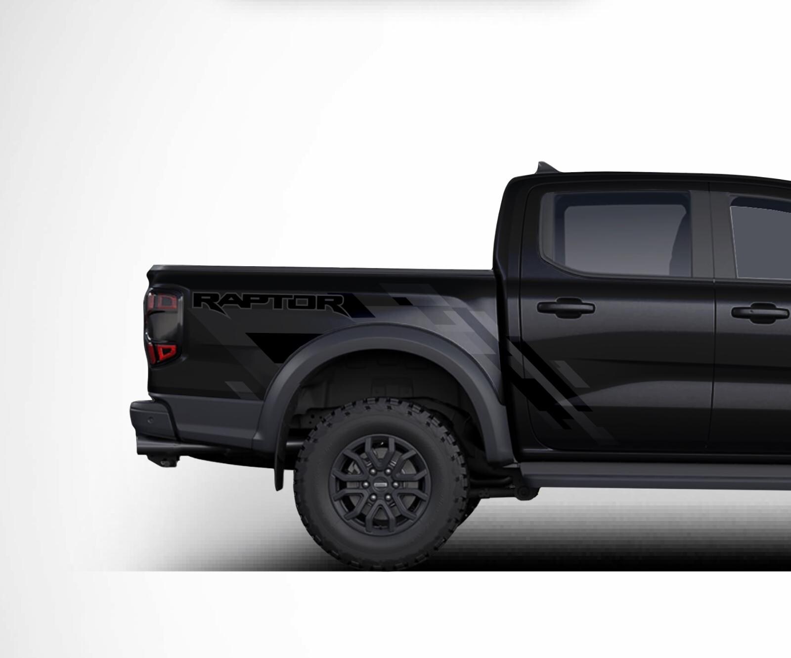 Ford Ranger Raptor Decal STEALTH Kit Geometric Camo FULL KIT 3m (2019 ...