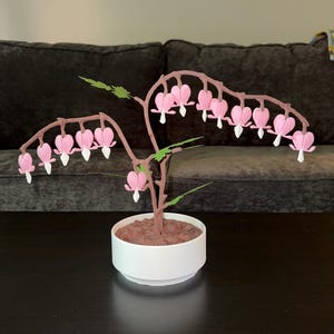 3D Printed - Bleeding Hearts Jewelry Box - Functional Plant