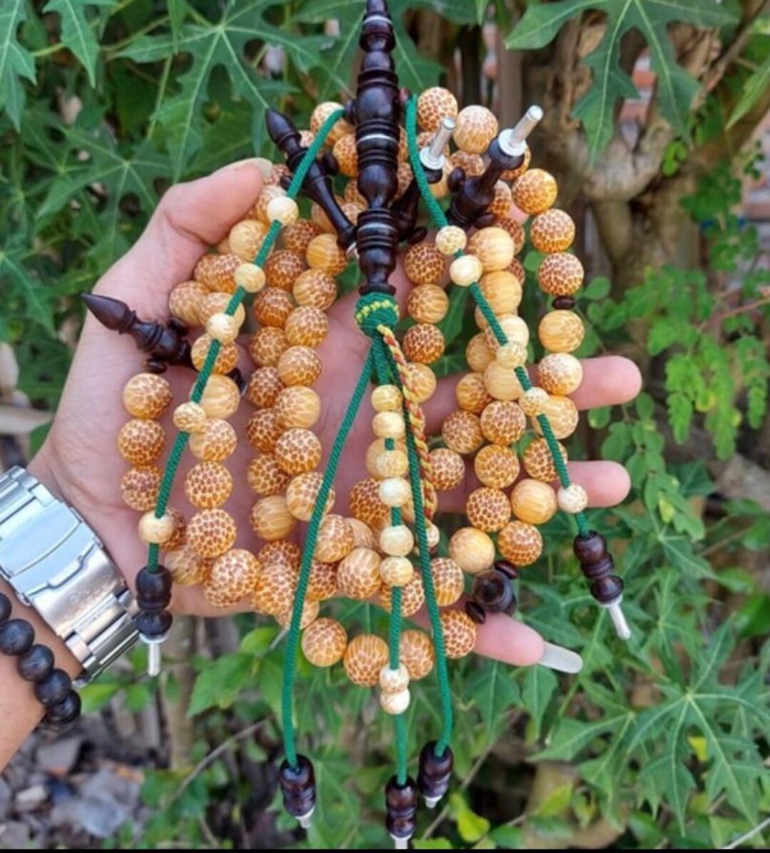 Tasbih Tijani Liwung Wood, Prayer Beads Tijani Etsy