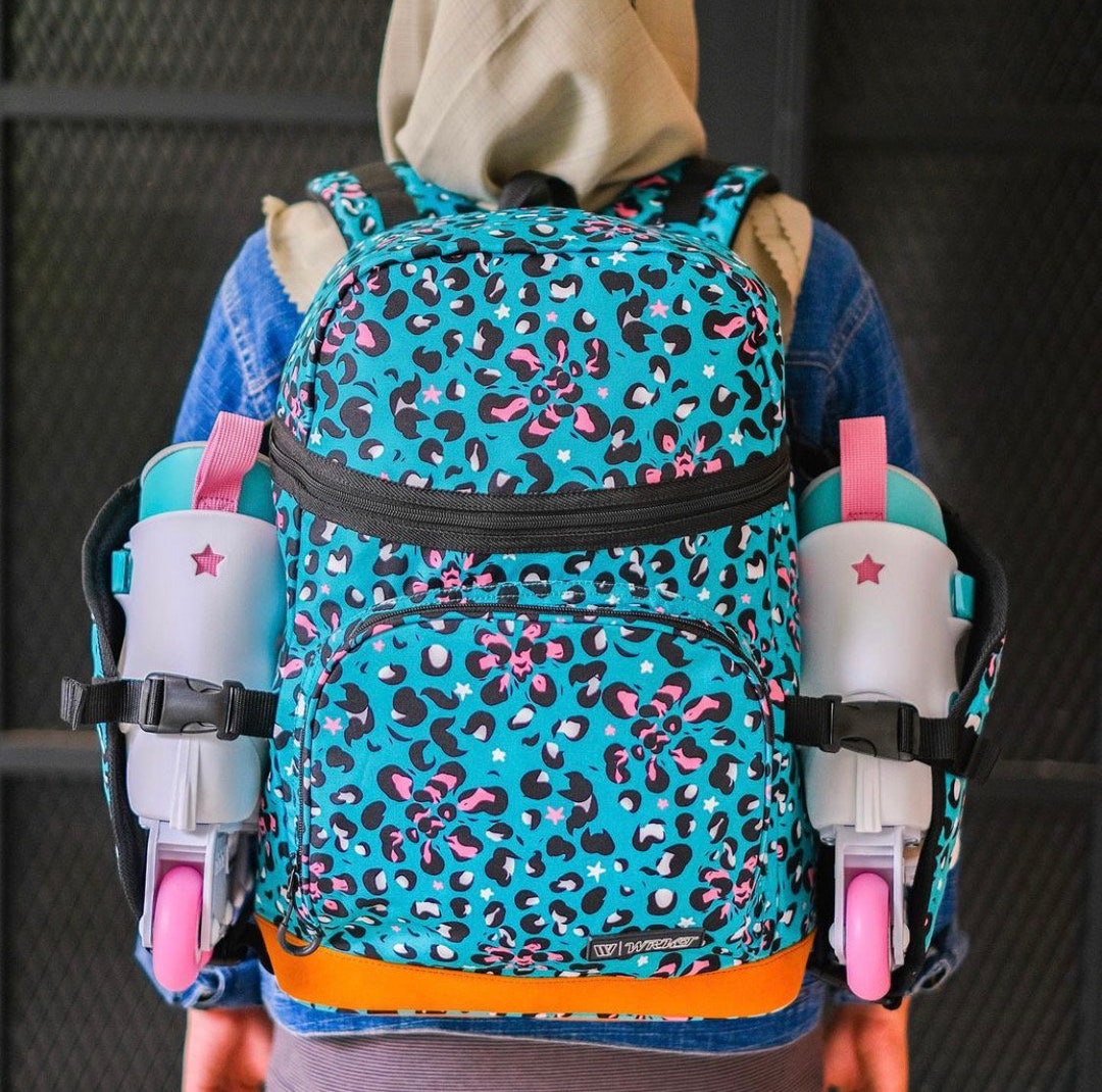 Roller Skate Bagflower Roller Bag Inline Skate Bag Roller Etsy