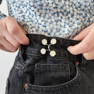 Extensions de ceinture élastiques réglables pour pantalons, extenseur de  pantalon de grossesse, bouton de jean, femmes et hommes