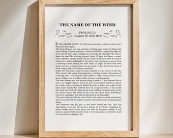 De naam van de wind-print | Kingkiller Chronicles Art (digitale download)